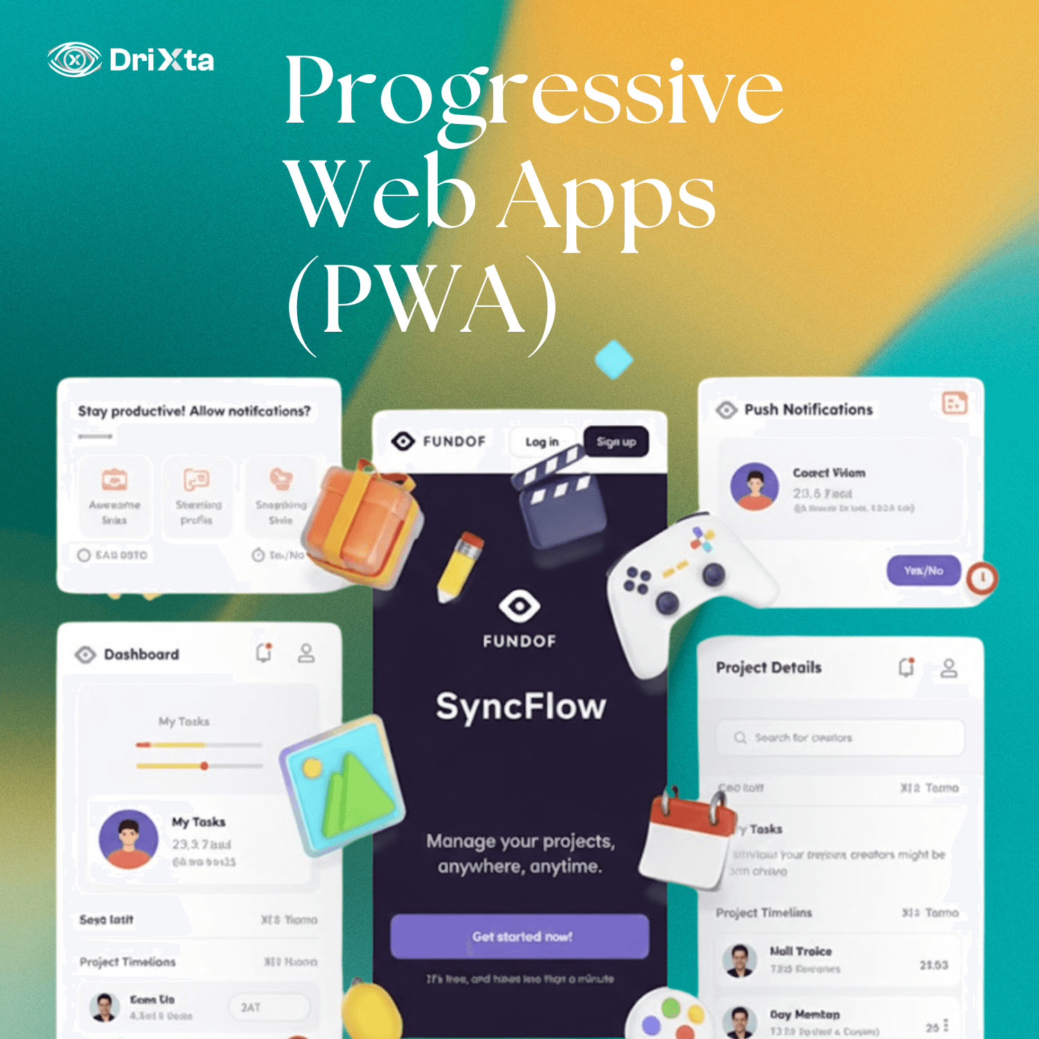 DRIXTA Progressive Web Apps (PWA)