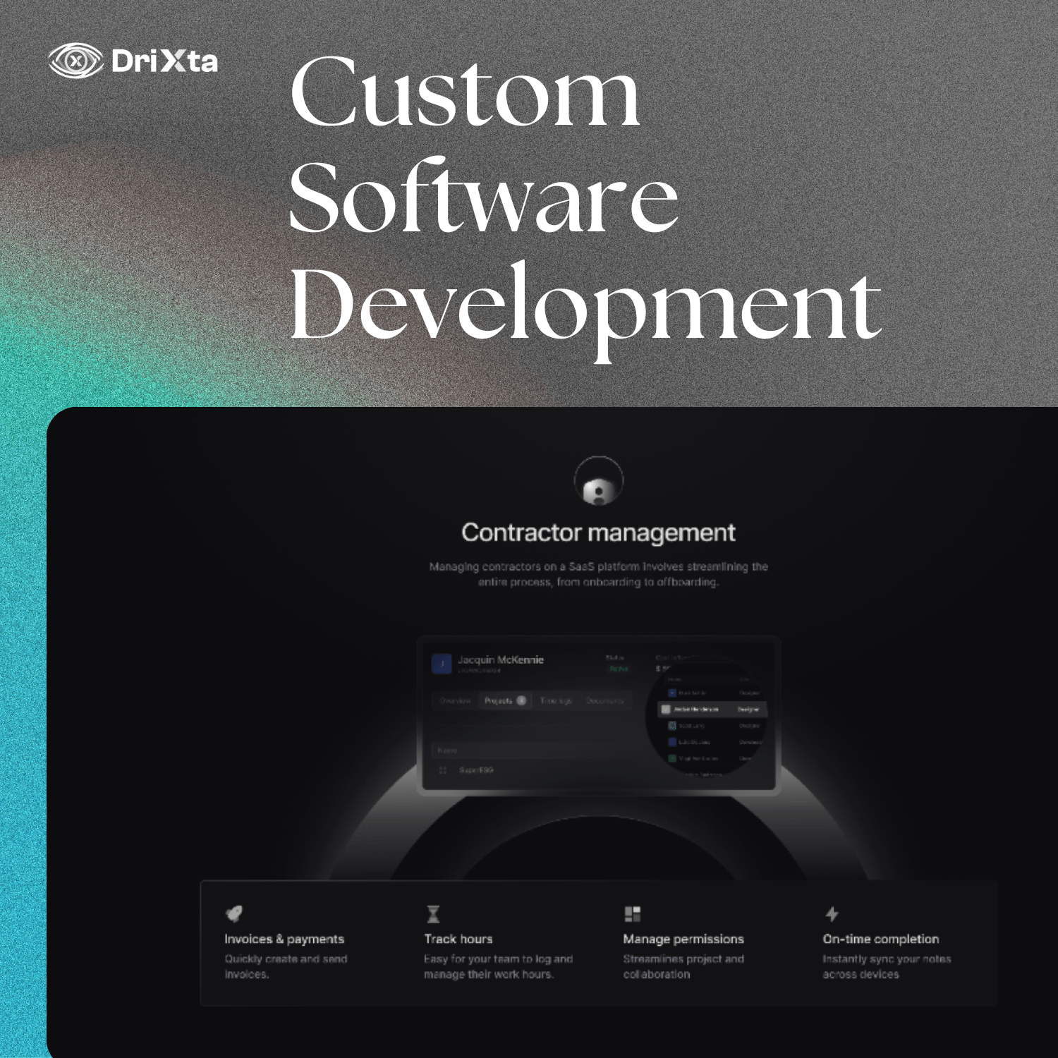 DRIXTA Custom Software Development