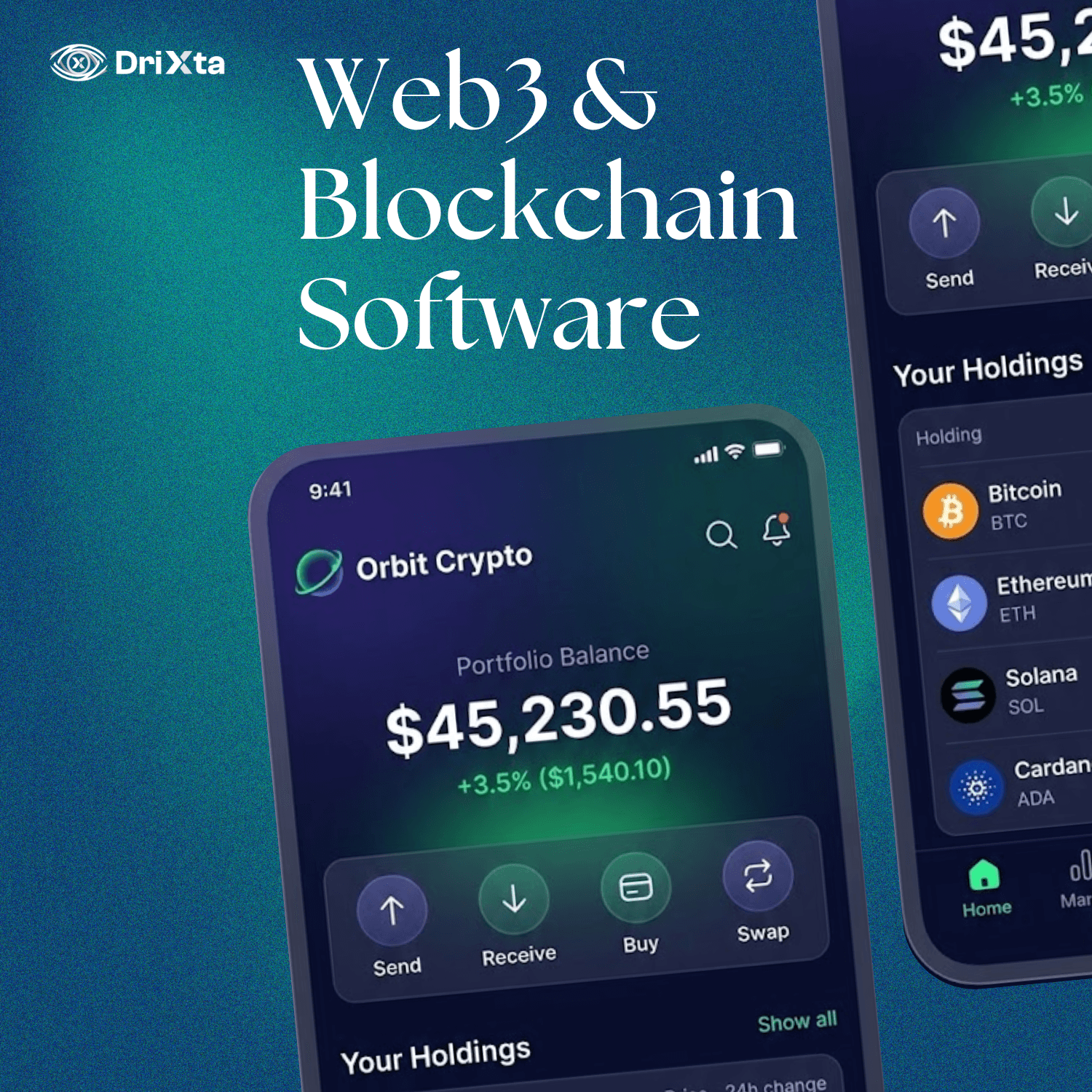 DRIXTA Web3 & Blockchain Software